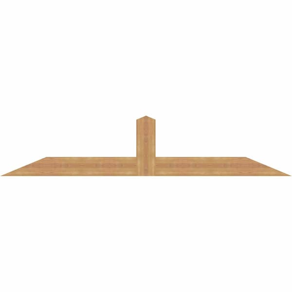 Ekena Millwork Portland Smooth Timber Gable Bracket, Western Red Cedar, 84"W x 17"H x 1 1/2"D x 5 1/2"F, 5/12 Pitch GBW084X17X0206POR00SWR - main